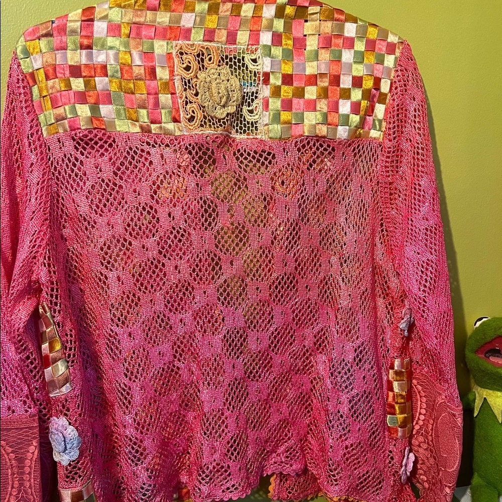 Y2k Boutique Funky Patchwork Jacket - image 4